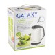 Чайник электрический Galaxy GL 0318, белый, пластик, 2000 Вт, 1,7 л