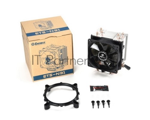 Кулер для Enermax CPU универсальный ETS-N31-02 ETS-N31-02 Cooler 130W TDP, PWM, 800~2000rpm, 13.12~32.8 CFM, max 24.5dBa