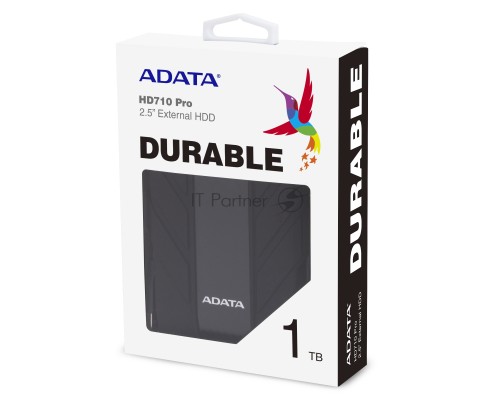 Внешний жесткий диск AData USB 3.0 1Tb AHD710P-1TU31-CBK HD710P DashDrive Durable 2.5