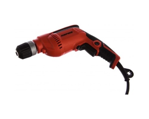 [Дрель, Шуруповерт] Дрель ПАРМА ДЭ-01-10/500Р [02.025.00001] { 500Вт; 10мм; 0-3100; реверс; БЗП) (10шт/кор }