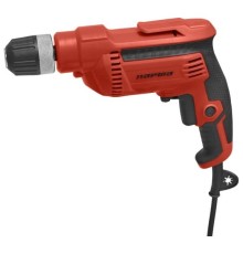 Дрель ПАРМА ДЭ-01-10/600P [02.025.00005] { 600Вт; 10мм; 0-3100; реверс; БЗП) (10шт/кор }