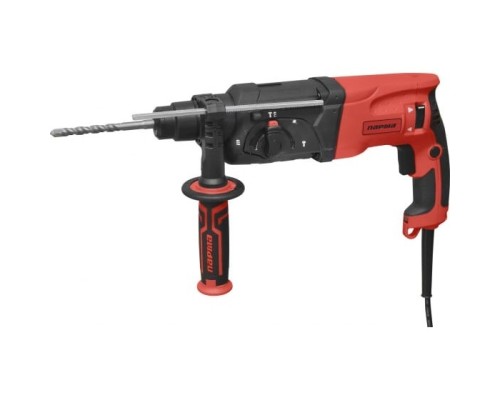 [Перфоратор] Перфоратор ПАРМА П-01-24/900ЭР [02.027.00003] { 900Вт,3-х реж,2,6Дж,SDS-plus, рег.об.,рев, пл.пуск,рук.Эрго+)(5ш/к) }