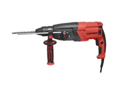 [Перфоратор] Перфоратор ПАРМА П-02-28/950ЭР [02.027.00007] { 950Вт,3-х реж,3,2Дж, SDS-plus, рег.об.,рев, пл.пуск, рук.Эрго+)5ш/к }