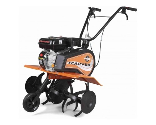 [Мотоблоки, Культиваторы ] Мотокультиватор CARVER T-651R [01.006.00003] { 6,5 л.с., реверс, цепной ред., рег.руль, шир. 30-55-85см }