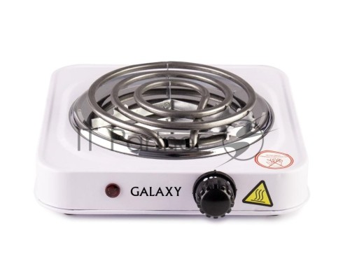 Электрическая плитка Galaxy Line GL 3003, белый, электрическая, 1000 Вт
