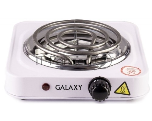 Электрическая плитка Galaxy Line GL 3003, белый, электрическая, 1000 Вт