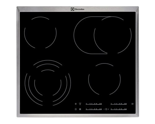 [Варочные панели Maunfeld] Electrolux EHF46547XK Электрическая варочная панель, черный