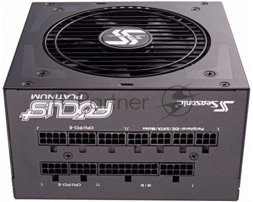 Блок питания Seasonic ATX 750W FOCUS Plus SSR-750PX 80+ platinum (24+4+4pin) APFC 120mm fan 8xSATA Cab Manag RTL