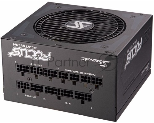 Блок питания Seasonic ATX 750W FOCUS Plus SSR-750PX 80+ platinum (24+4+4pin) APFC 120mm fan 8xSATA Cab Manag RTL