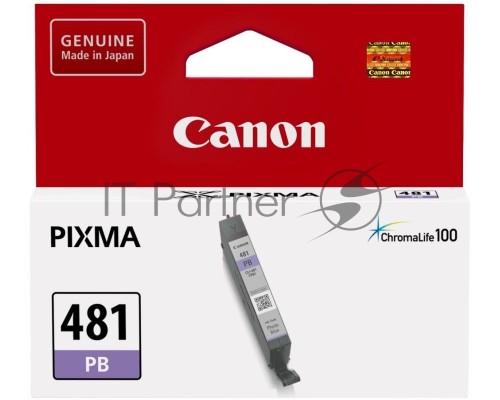 Картридж струйный Canon CLI-481 PB 2102C001 черный для Canon Pixma TS5140/6140/8140/8540