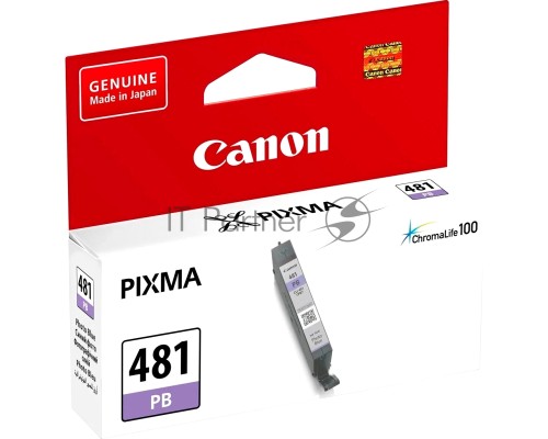 Картридж струйный Canon CLI-481 PB 2102C001 черный для Canon Pixma TS5140/6140/8140/8540