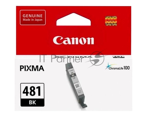 Картридж струйный Canon CLI-481 BK 2101C001 черный (5.6 мл) для Canon Pixma TS6140/TS8140TS/TS9140/TR7540/TR8540