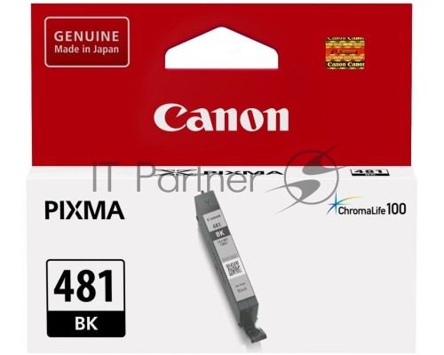 Картридж струйный Canon CLI-481 BK 2101C001 черный (5.6 мл) для Canon Pixma TS6140/TS8140TS/TS9140/TR7540/TR8540