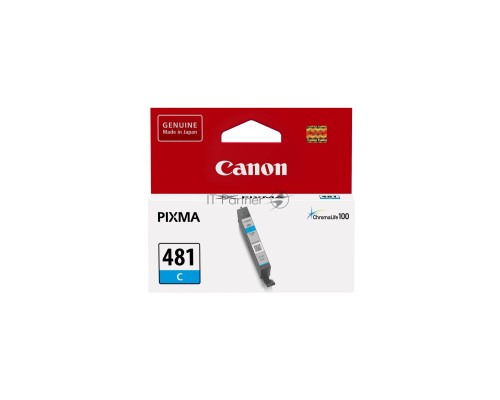 Картридж струйный Canon CLI-481 C 2098C001 голубой для Canon Pixma TS5140/6140/8140/8540