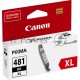 Картридж струйный Canon CLI-481XL BK 2047C001 черный (8.3 мл) для Canon Pixma TS6140/TS8140TS/TS9140/TR7540/TR8540