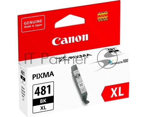 Картридж струйный Canon CLI-481XL BK 2047C001 черный (8.3 мл) для Canon Pixma TS6140/TS8140TS/TS9140/TR7540/TR8540