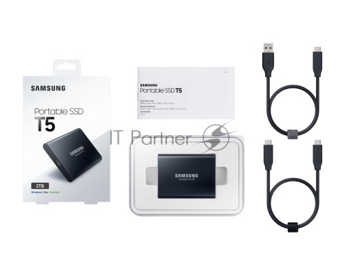 Накопитель SSD Samsung USB 2Tb MU-PA2T0B/WW T5 2.5