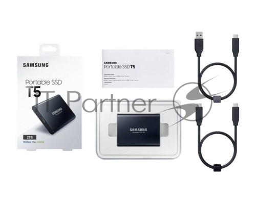 Накопитель SSD Samsung USB 2Tb MU-PA2T0B/WW T5 2.5