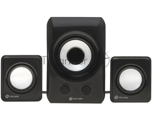 Колонки Oklick OK-420 2.1 черный 11Вт