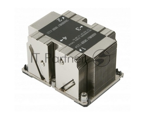 Радиатор Supermicro SNK-P0068PS 2U Passive CPU HS for X11 Purley, Narrow Retention Mechanism