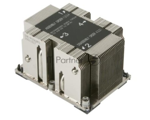Радиатор Supermicro SNK-P0068PS 2U Passive CPU HS for X11 Purley, Narrow Retention Mechanism