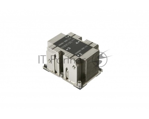 Радиатор Supermicro SNK-P0068PS 2U Passive CPU HS for X11 Purley, Narrow Retention Mechanism