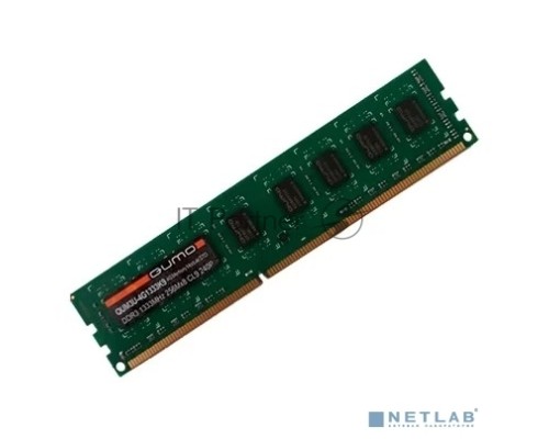Оперативная память DDR-III 4GB QUMO 1333MHz PC-10660 256Mx8 CL9 Retail (QUM3U-4G1333K9)