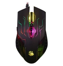 Мышь проводная A4Tech Bloody Q51 черный, 3200 dpi, USB, кнопки - 8