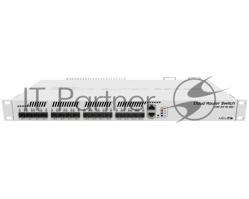 Коммутатор MikroTik CRS317-1G-16S+RM 16х SFP+, 1х 1G RJ45, SwOS или RouterOS