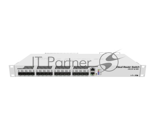 Коммутатор MikroTik CRS317-1G-16S+RM 16х SFP+, 1х 1G RJ45, SwOS или RouterOS
