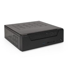 Exegate EX294021RUS Корпус Desktop ExeGate FL-102-TPS400 (mini-ITX, БП TPS400 с вент. 8см, 2*USB + 1*USB3.0, аудио, черный)