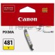 Картридж Canon CLI-481 Y EMB жёлтый (257 стр.) для Canon TS6140/TS8140/TS9140/TR8540