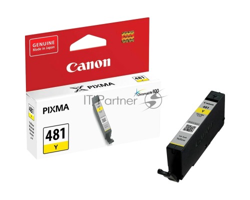Картридж Canon CLI-481 Y EMB жёлтый (257 стр.) для Canon TS6140/TS8140/TS9140/TR8540