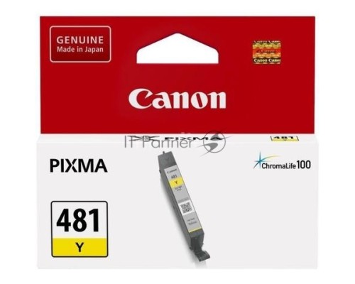 Картридж Canon CLI-481 Y EMB жёлтый (257 стр.) для Canon TS6140/TS8140/TS9140/TR8540