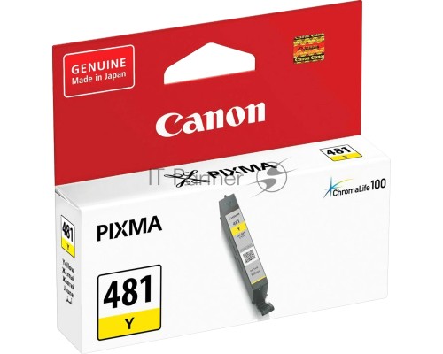 Картридж Canon CLI-481 Y EMB жёлтый (257 стр.) для Canon TS6140/TS8140/TS9140/TR8540