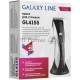 Набор для стрижки Galaxy Line GL 4155, черный с серебристым, лезвия из японской нержавеющей стали, индикатор работы и заряда, время непрерывной работы 45 мин, 4 насадки–расчески (3, 6, 9, 12 мм), эргономичный дизайн