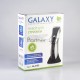 Набор для стрижки Galaxy Line GL 4155, черный с серебристым, лезвия из японской нержавеющей стали, индикатор работы и заряда, время непрерывной работы 45 мин, 4 насадки–расчески (3, 6, 9, 12 мм), эргономичный дизайн