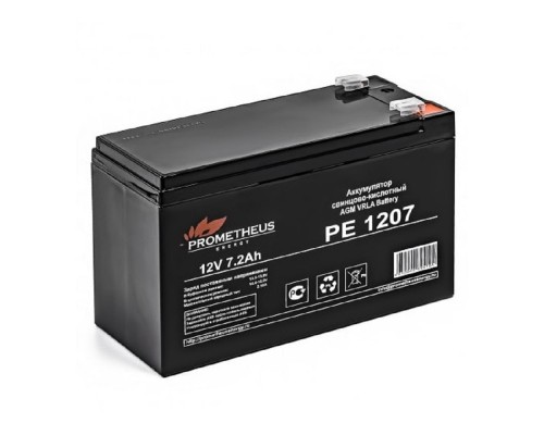 [Прометей Энерджи] Prometheus Energy РЕ1207 (12V 7,2Ah) аккумулятор свинцово-кислотный
