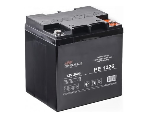 [Прометей Энерджи] Prometheus Energy РЕ1226 (12V 26Ah) аккумулятор свинцово-кислотный