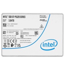 SSD жесткий диск PCIE 3.84TB TLC D7-P5520 SSDPF2KX038T1N1 INTEL