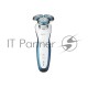 Бритва Centek CT-2163 (серебр) ротор, +ВЛАЖНОЕ БРИТЬЁ, 3 плав.головки, 2-йные лезвия, до 40 мин. раб