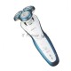 Бритва Centek CT-2163 (серебр) ротор, +ВЛАЖНОЕ БРИТЬЁ, 3 плав.головки, 2-йные лезвия, до 40 мин. раб