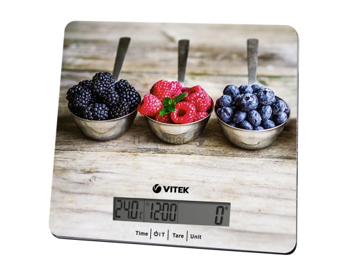 Кухонные весы Vitek VT-2429(MC) Точность измерения 1 г г. Размер платформы 20,0x18,5 см