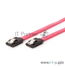 Кабель Cablexpert Кабель интерфейсный SATAIII, 80см, 7pin/7pin, защелка, пакет (CC-SATAM-DATA-0.8M)