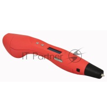 Ручка 3D Cactus CS-3D-PEN-E-RD PLA ABS LCD красный