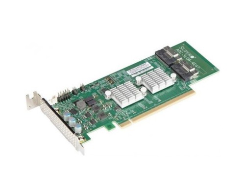 [Опция к серверу] Supermicro AOC-SLG4-4E4T-O 4-Port Retimer, x16 PCIe Gen 4,RoHS