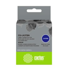 Картридж ленточный Cactus CS-LK3TBN черный для Epson LW300/LW400/LW700/LW600P/LW1000P