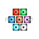 Вентилятор DEEPCOOL RF120 (3 IN 1) RGB 120x120x25мм (16шт./кор, 3xRF120, PWM, пит. от мат.платы и БП, RGB подсветка, 500-1500об/мин) Retail