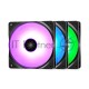 Вентилятор DEEPCOOL RF120 (3 IN 1) RGB 120x120x25мм (16шт./кор, 3xRF120, PWM, пит. от мат.платы и БП, RGB подсветка, 500-1500об/мин) Retail
