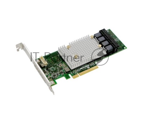 Контроллер Microsemi Adaptec SmartRAID 3154-16i Single,16 internal ports,PCIe Gen3 ,x8,4 GB DDR4,RAID 0/1/10,RAID 5/6/50/60,FlexConfig,maxCache 4.0